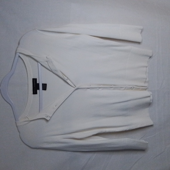 Grace Elements white button front top - Picture 1 of 12